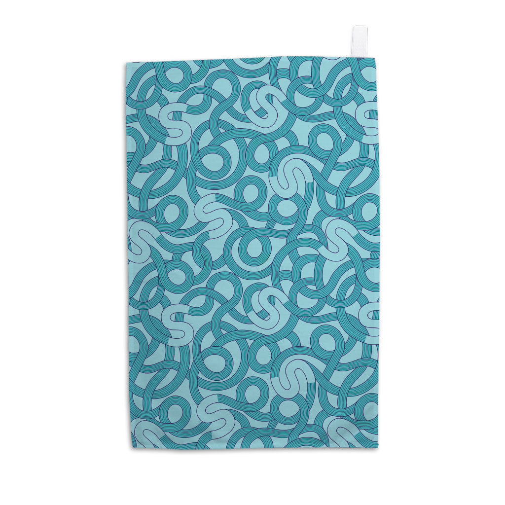 Scope S Swirl Pattern Tea Towel