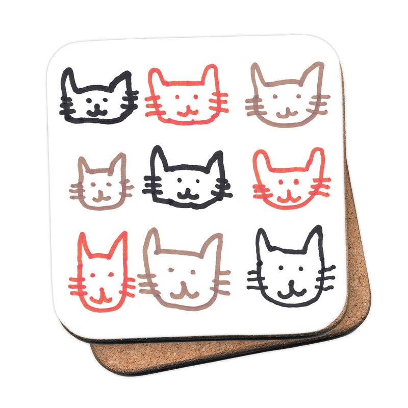 Kitty Cat by Sophia Gordon Coaster