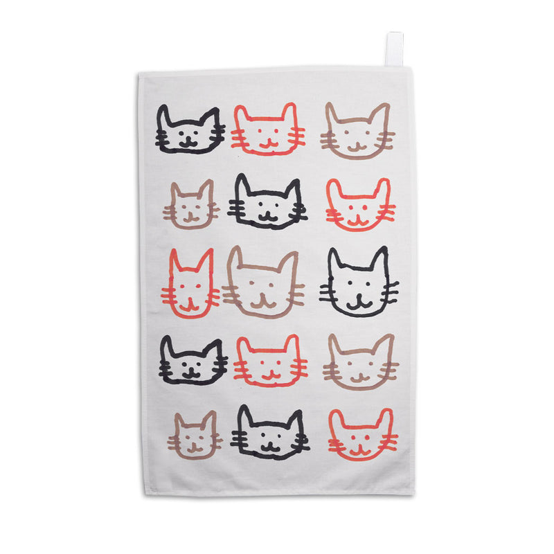 Kitty Cat by Sophia Gordon Tea Towel