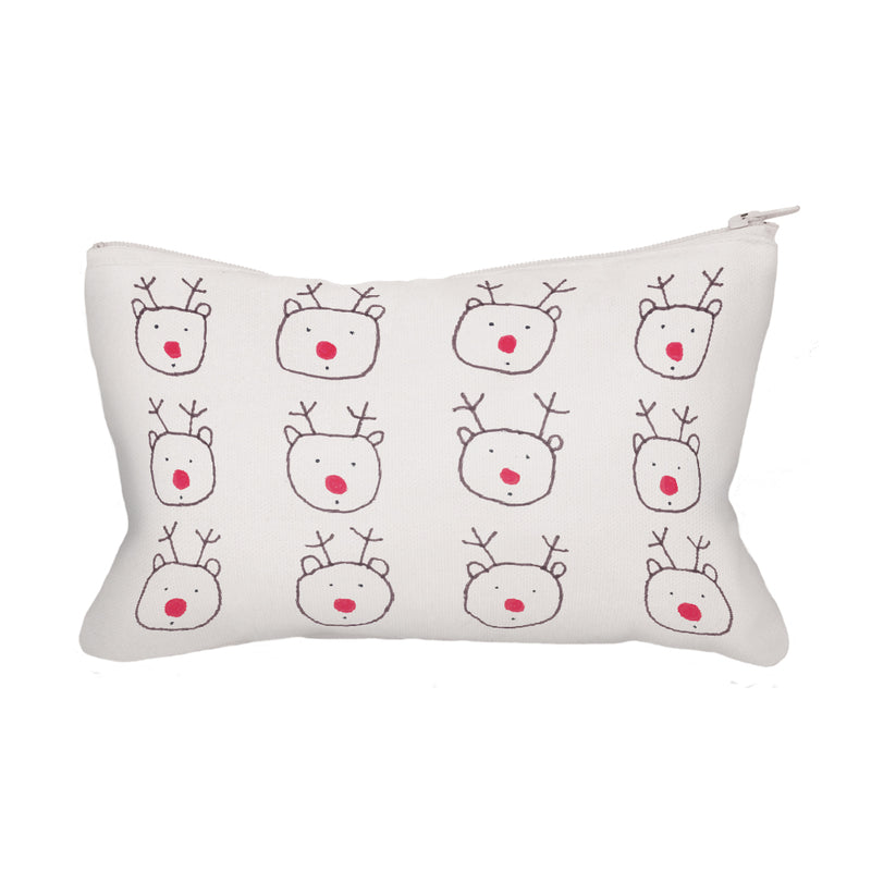 Reindeer Friends by Sophia Gordon Fabric Pencil Case
