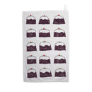 Christmas Pud by Sophia Gordon Tea Towel
