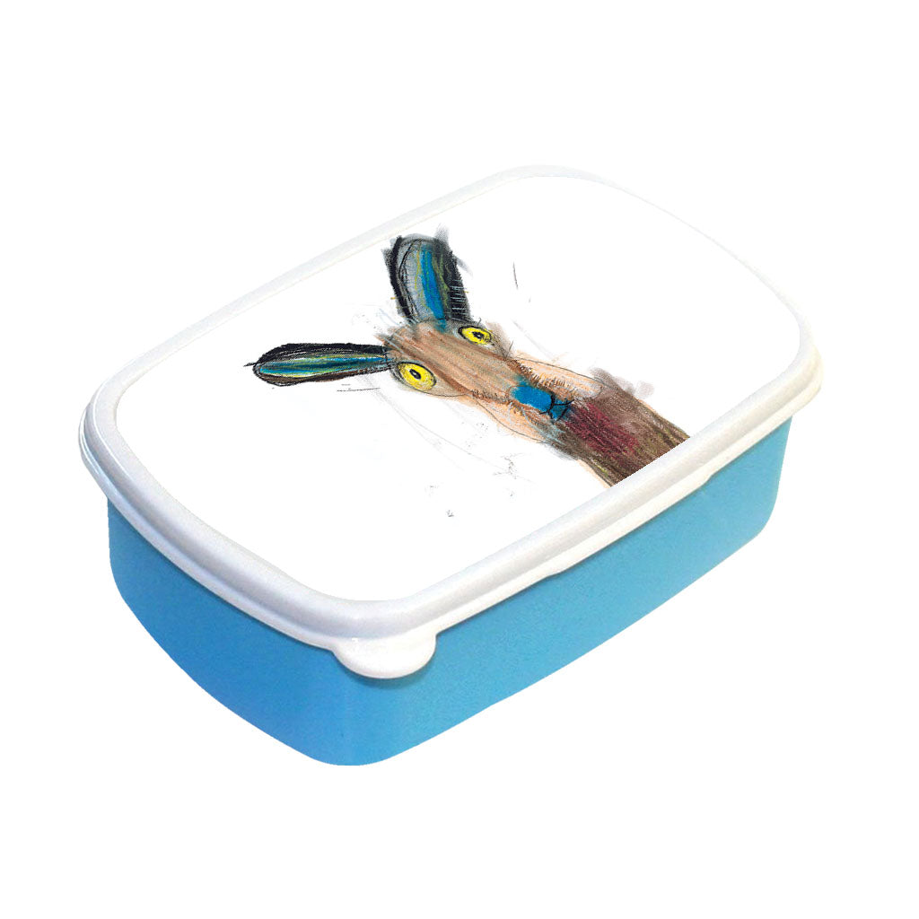 Hare by Johnny Carroll-Pell Lunch Box