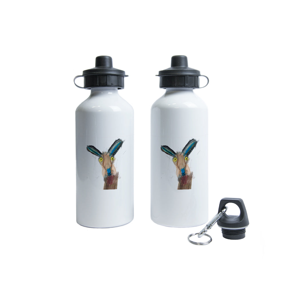 Hare by Johnny Carroll-Pell Sports Water Bottle