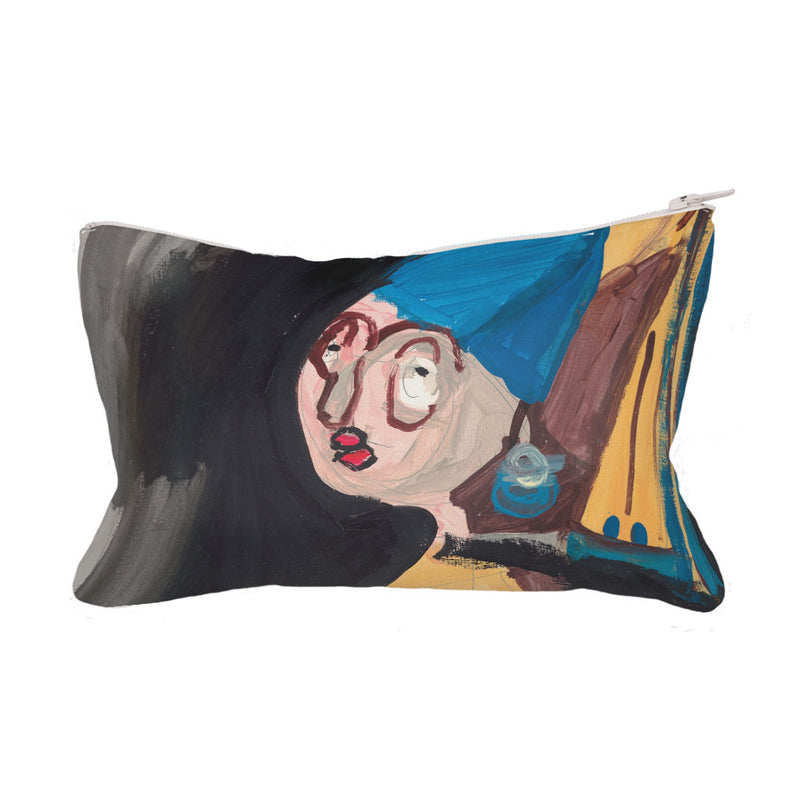 Little Dutch Girl by Johnny Carroll-Pell Fabric Pencil Case