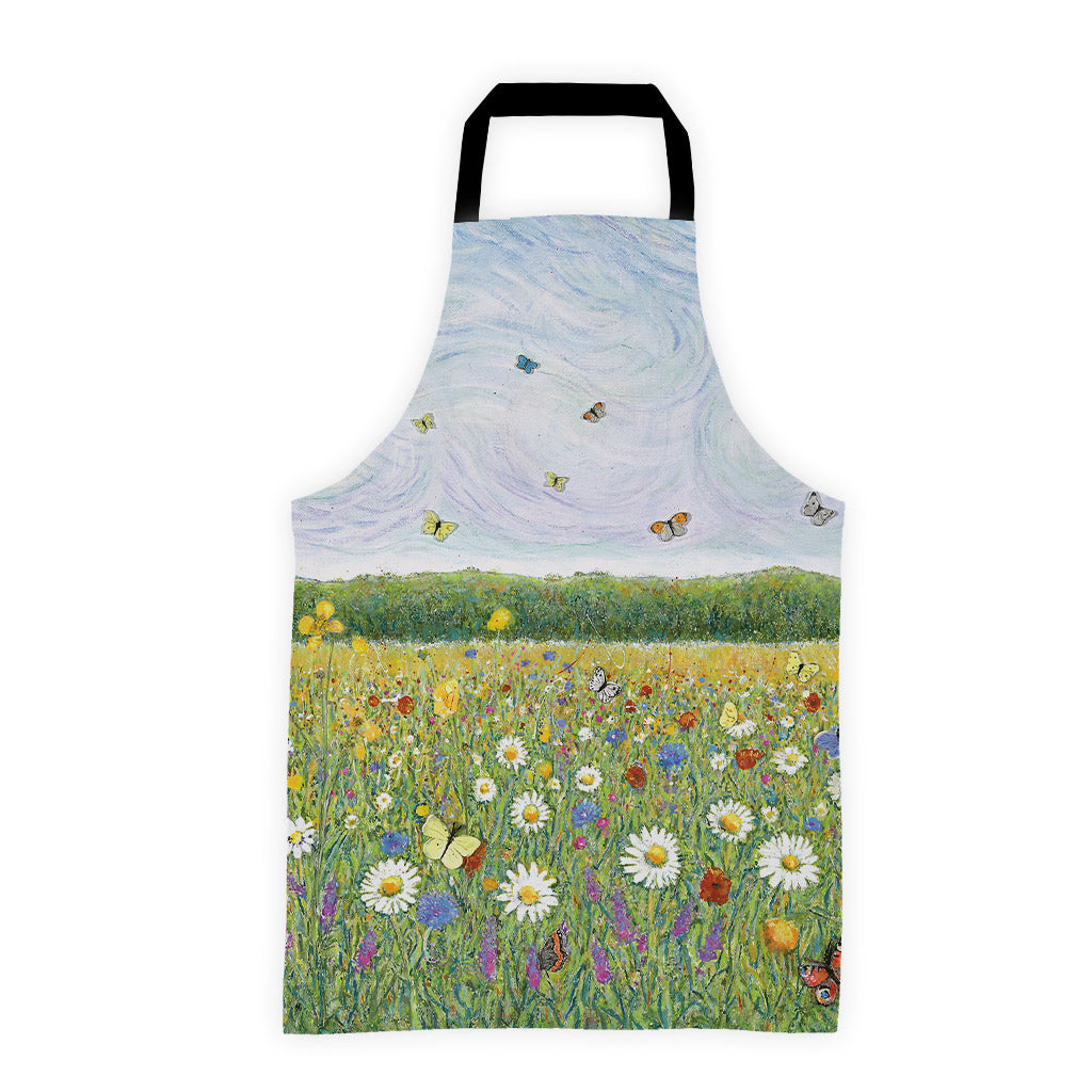 Butterfly Meadow by Sue Trickey Apron