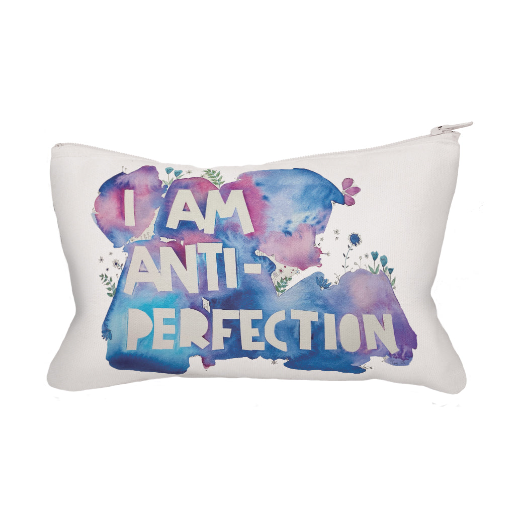 Anti-Perfection by Badibidu Fabric Pencil Case