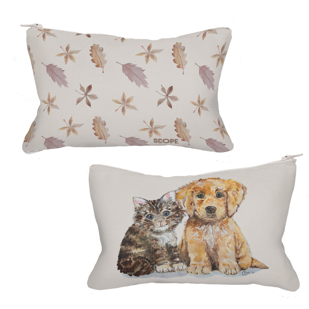 Furry Friends  by Badibidu  | Charity Cat & Dog Pouch