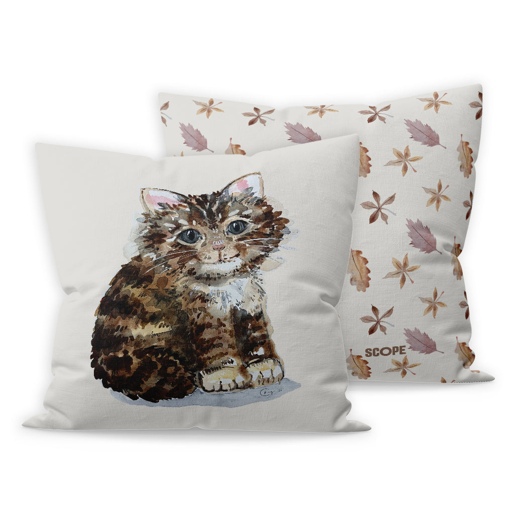 Furry Friends  by Badibidu  | Charity Cat Cushion