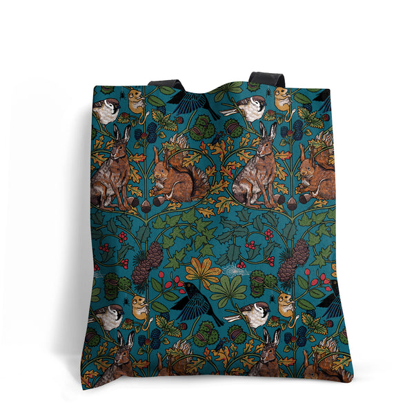 Enchanted Woodland  by Abi Stevens  | Charity  Woodland Animals Tote Bag