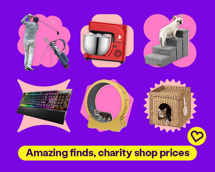 A purple banner showing gift ideas for Valentine's Day.