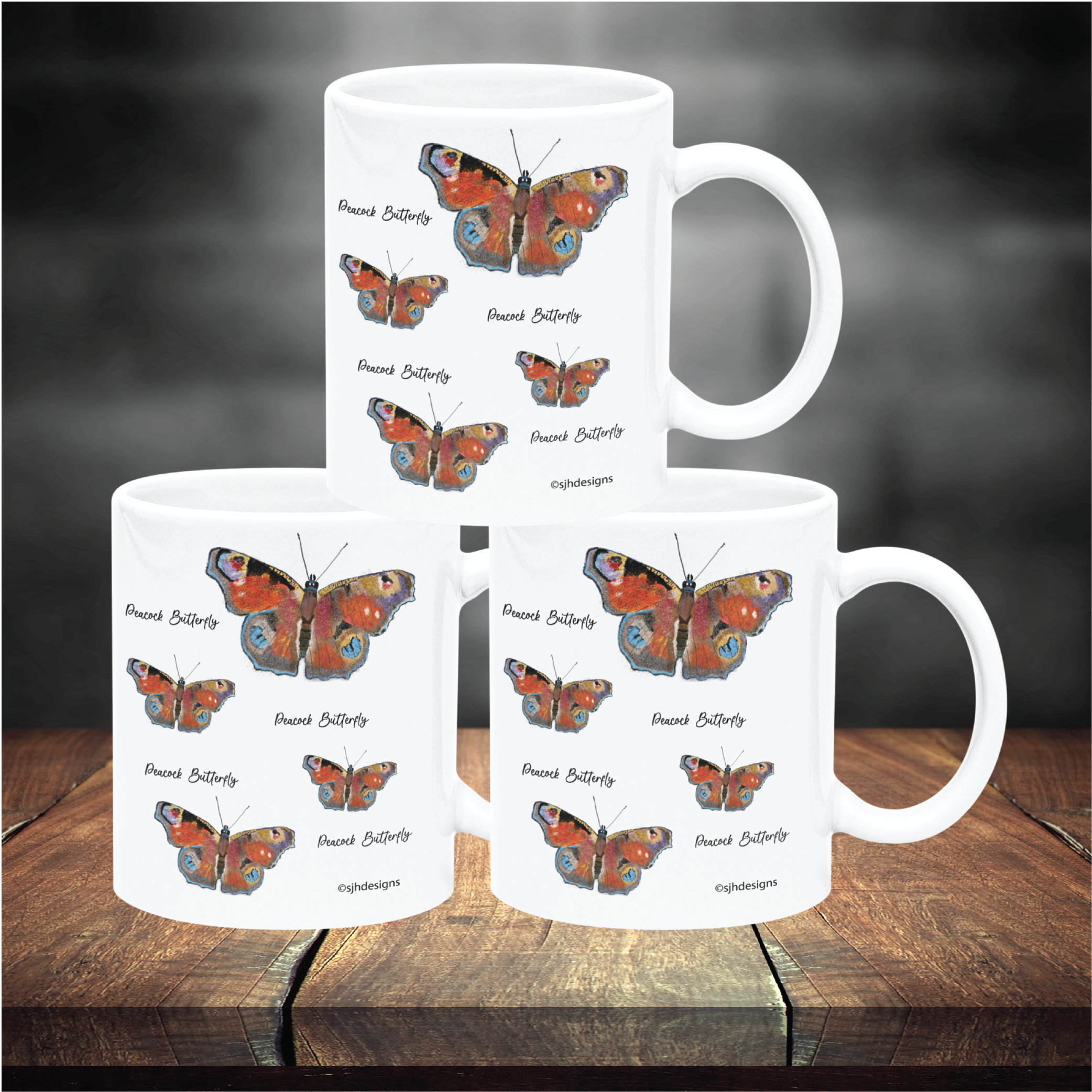 Sammy's Peacock Butterfly Mug