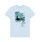 Sky Blue Printed T-shirt Front