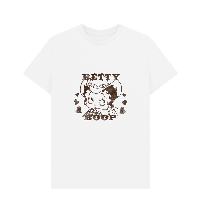 White Printed T-shirt Front
