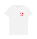 White Printed T-shirt Front