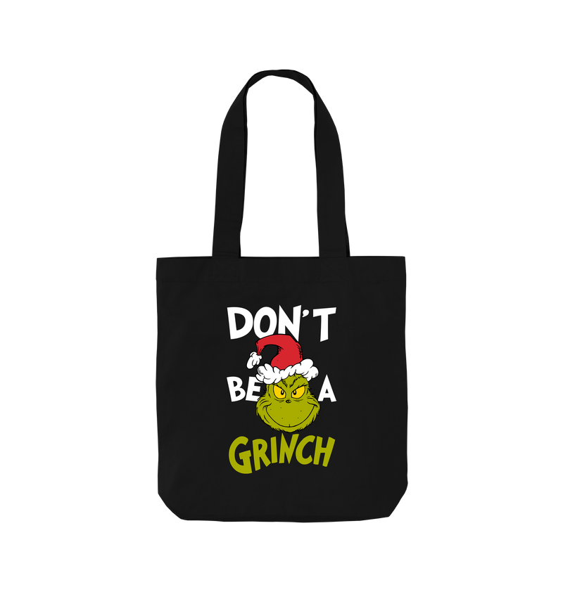 Black Printed Bag Front
