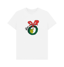 White Printed T-shirt Front