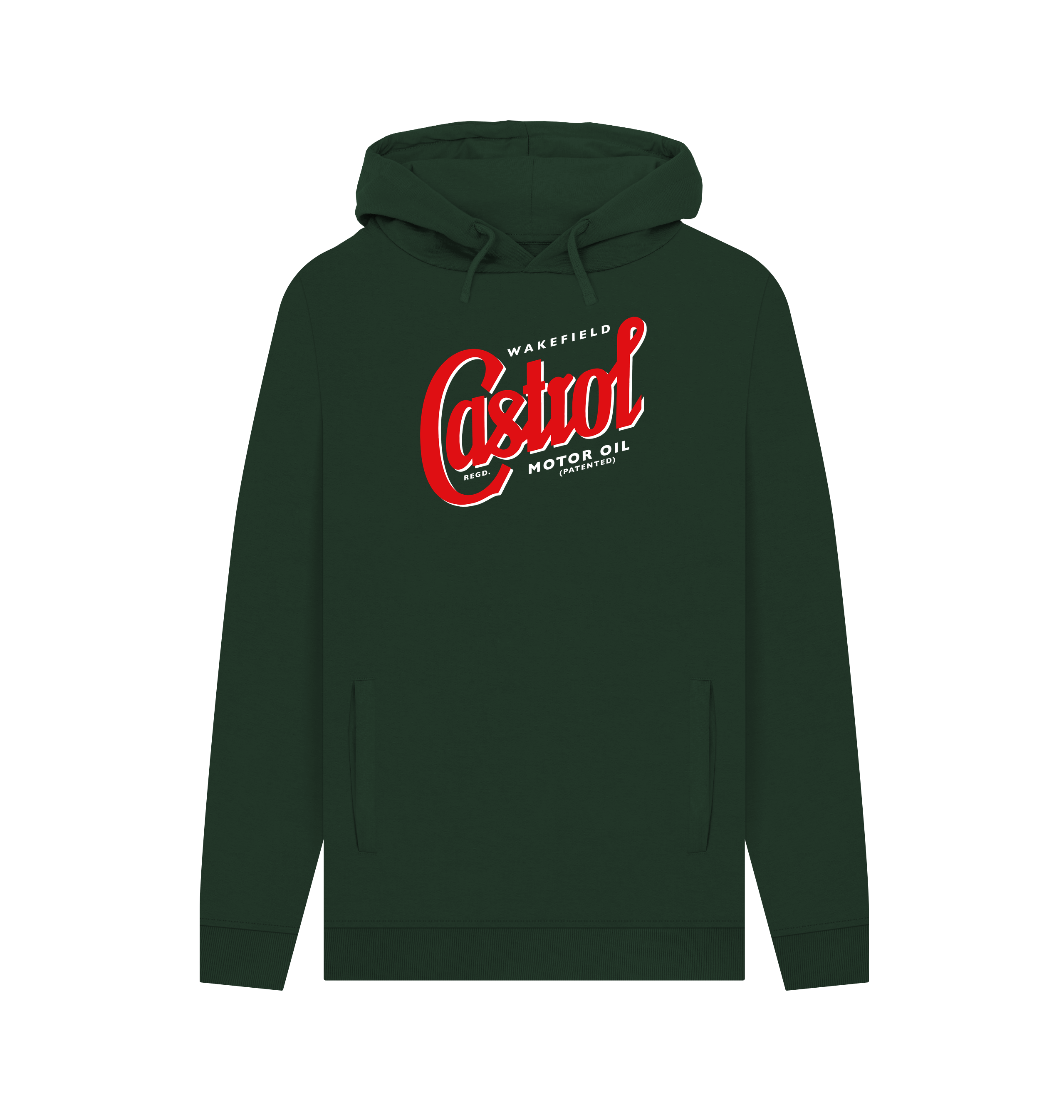 Evergreen Printed Hoody Front