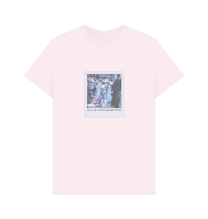 Pink Printed T-shirt Front