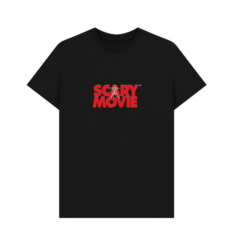 Black Printed T-shirt Front