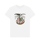 White Printed T-shirt Front