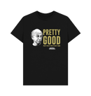 Black Printed T-shirt Front