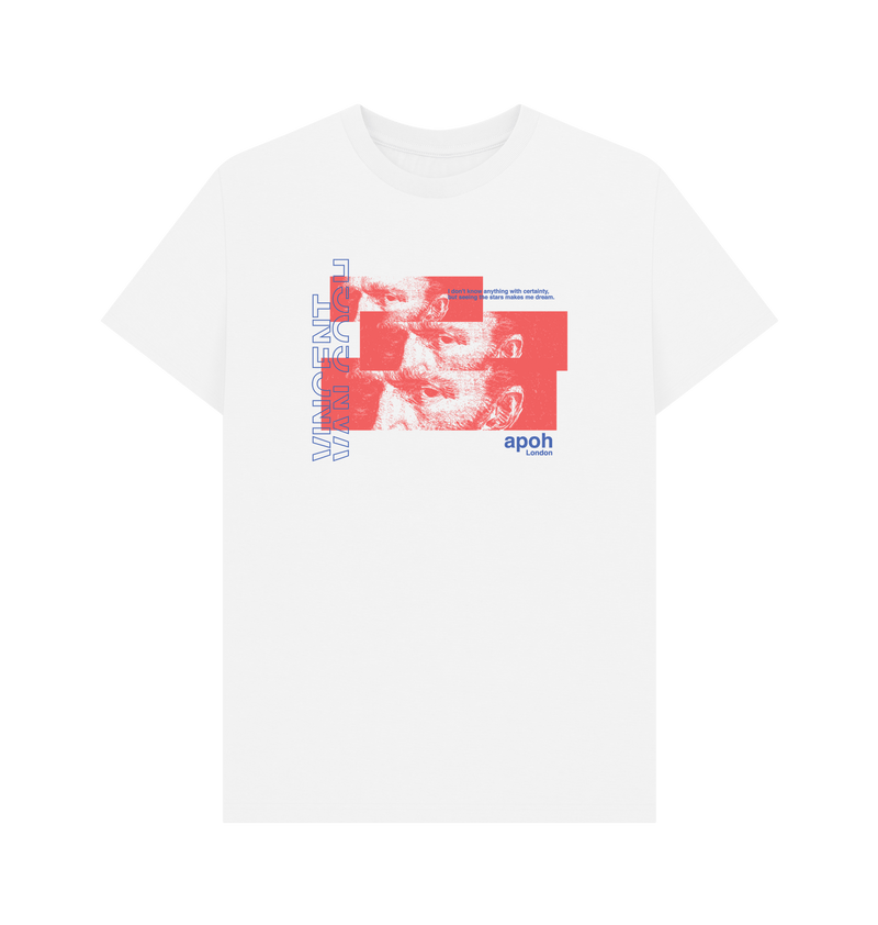 White Printed T-shirt Front