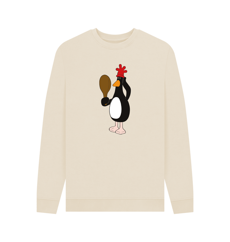 Oat Printed Sweater Front