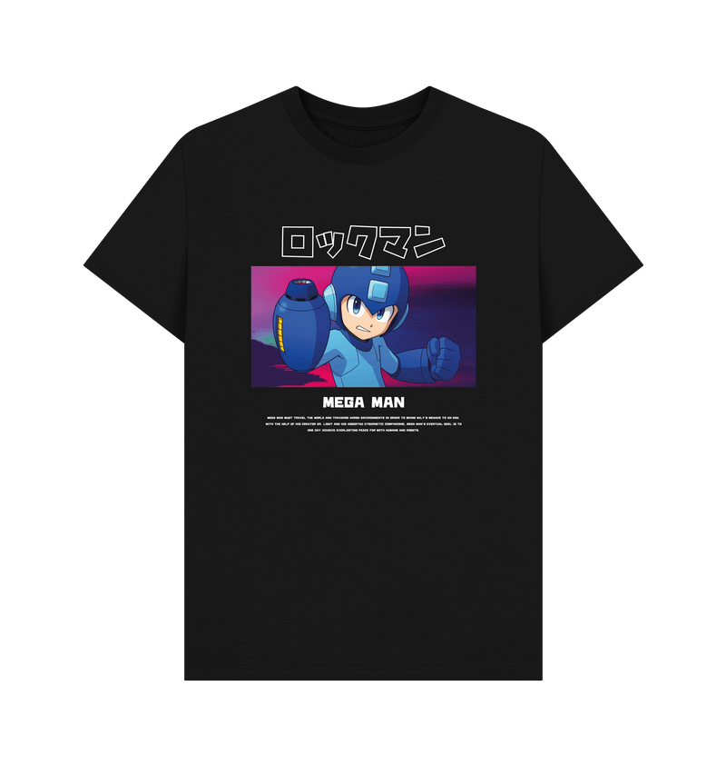 Black Printed T-shirt Front