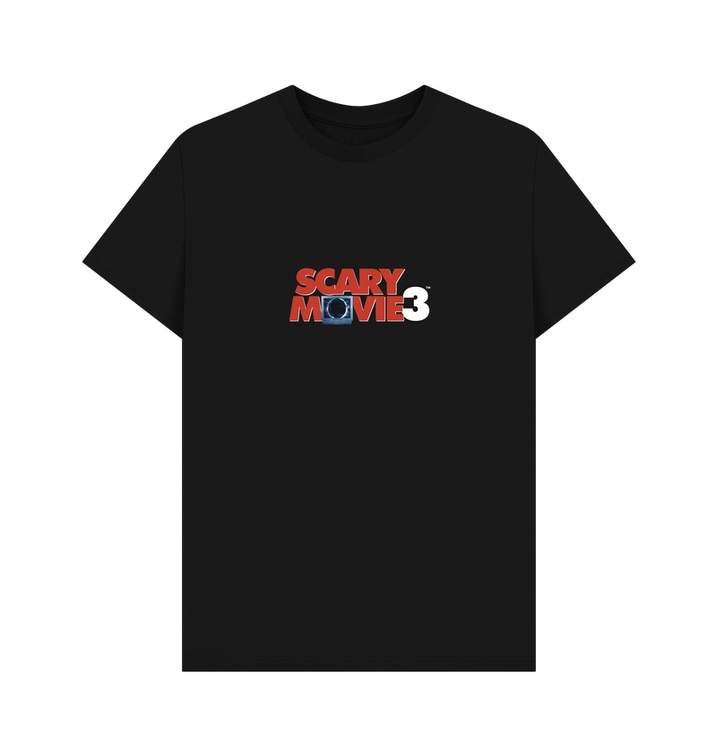 Black Printed T-shirt Front