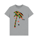 Athletic Grey Printed T-shirt Front