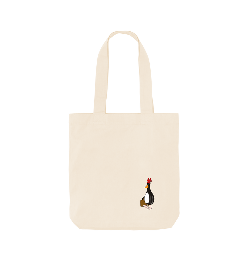 Natural Printed Bag Front