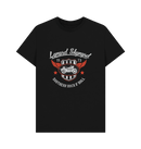 Black Printed T-shirt Front