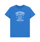 Bright Blue Printed T-shirt Front