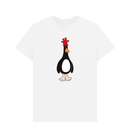 White Printed T-shirt Front