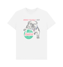 White Printed T-shirt Front