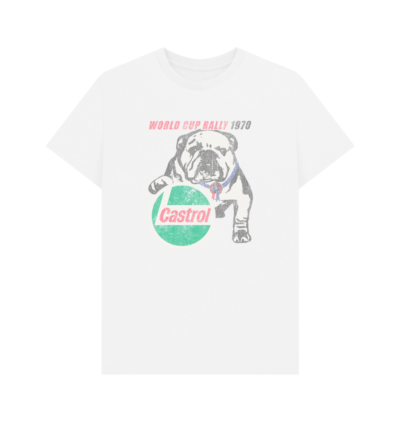 White Printed T-shirt Front