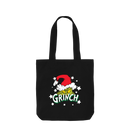 Black Printed Bag Front