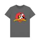 Slate Grey Printed T-shirt Front