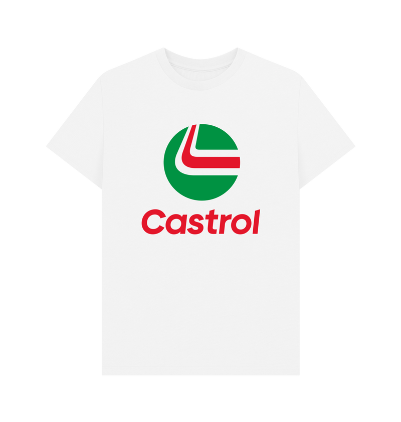White Printed T-shirt Front
