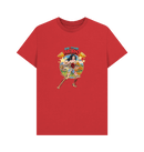 Red Printed T-shirt Front