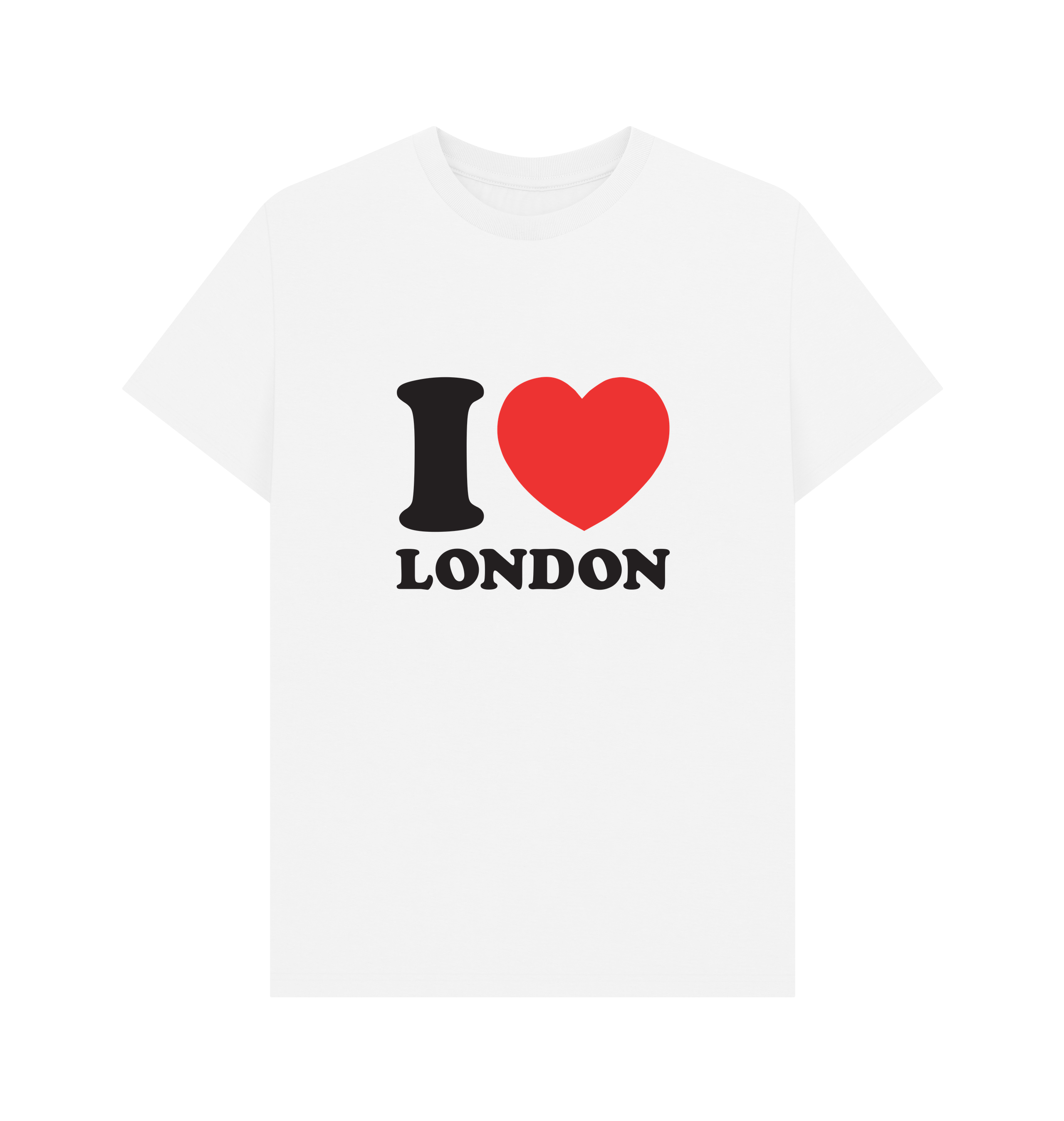 White Printed T-shirt Front