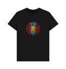 Black Printed T-shirt Front