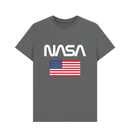 Slate Grey Printed T-shirt Front