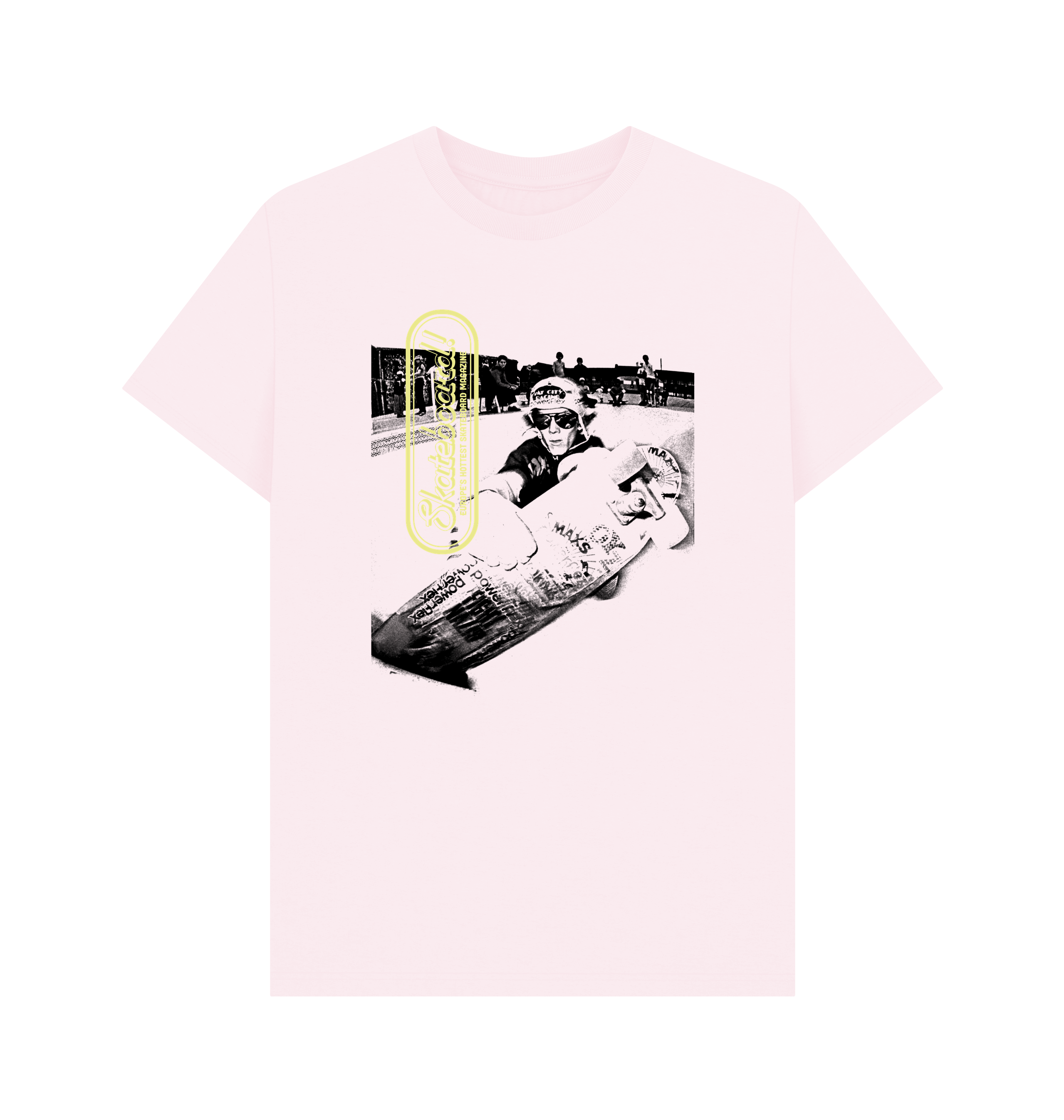 Pink Printed T-shirt Front
