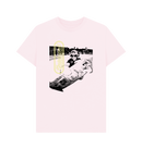 Pink Printed T-shirt Front
