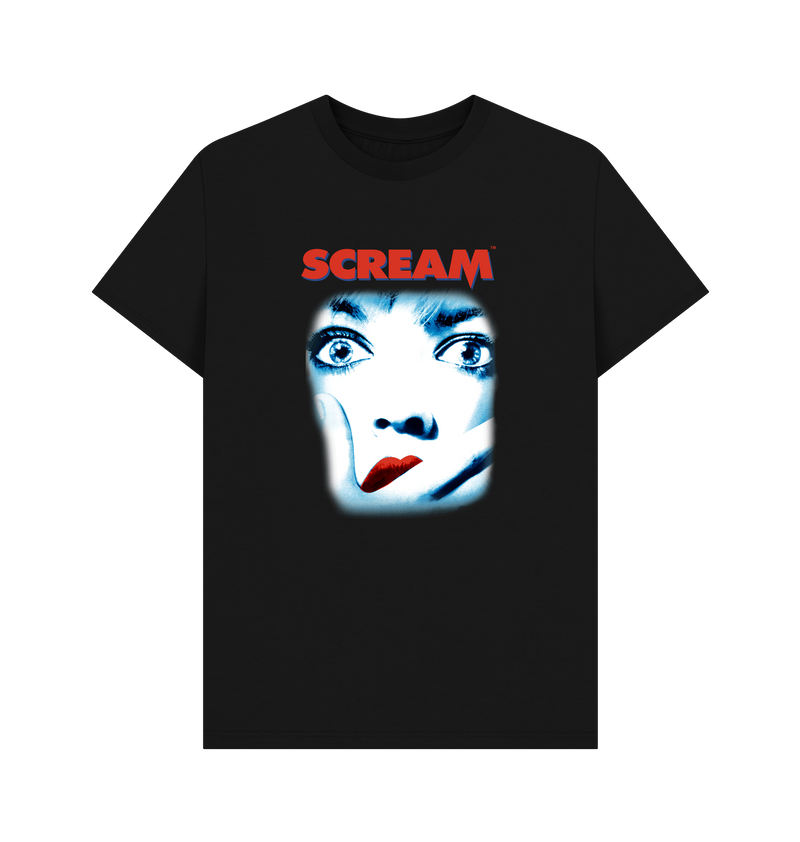 Black Printed T-shirt Front