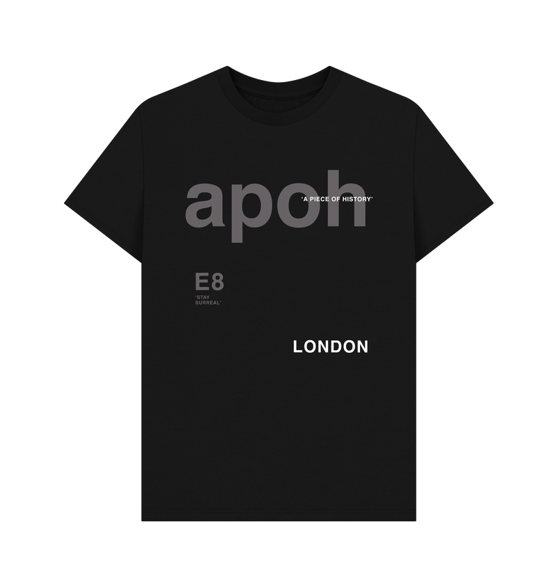 Black Printed T-shirt Front