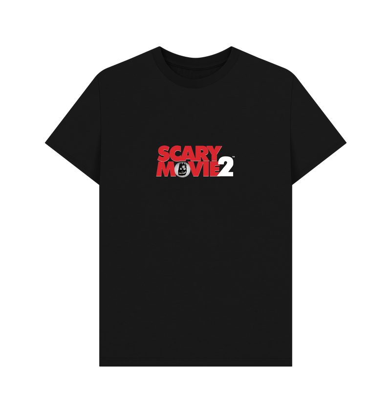 Black Printed T-shirt Front