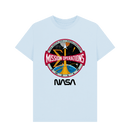 Sky Blue Printed T-shirt Front