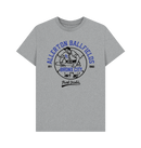 Athletic Grey Printed T-shirt Front